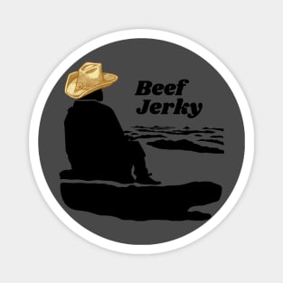 Beef Jerky Cowboy. Magnet